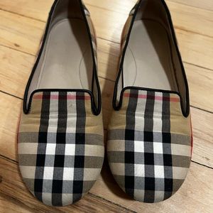 Girls Burberry Vintage Check Ballerinas